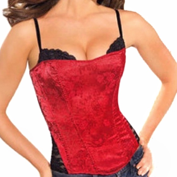 Fredericks of Hollywood Lace Corset Bustier - Picture 2 of 6